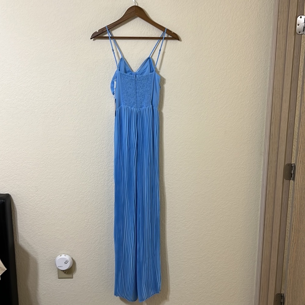Petal & Pup | Alice Plisse Wide Leg Jumpsuit XS NEW - Picture 7 of 7